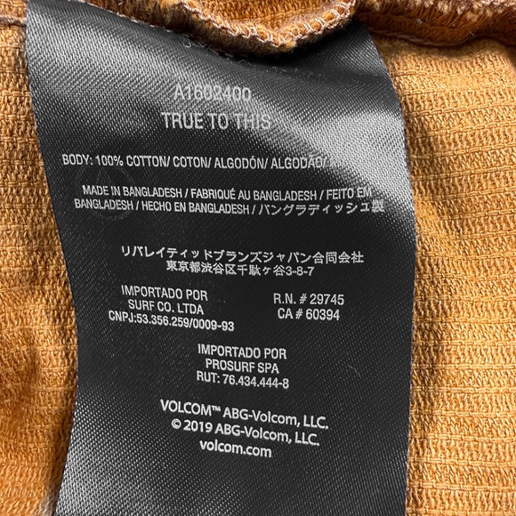 Volcom Halecrest Jacket - NWT Mens Size Large Rust - #46205-DSK1 - Picture 5 of 5